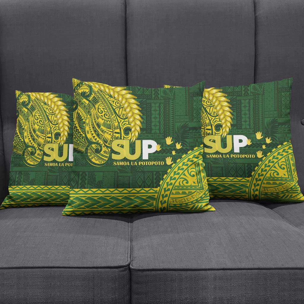 Samoa SUP Pillow Cover Samoan Motif Patterns LT9 - Polynesian Pride