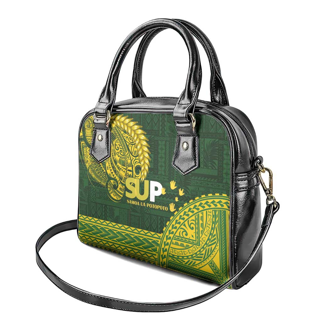 Samoa SUP Shoulder Handbag Samoan Motif Patterns LT9 - Polynesian Pride