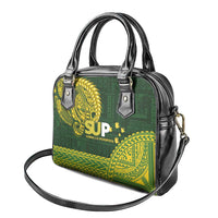 Samoa SUP Shoulder Handbag Samoan Motif Patterns LT9 - Polynesian Pride
