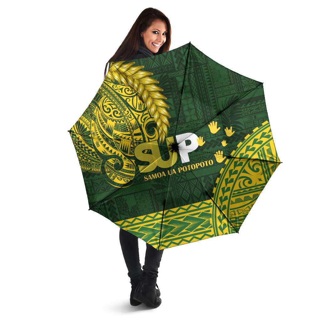 Samoa SUP Umbrella Samoan Motif Patterns LT9 - Polynesian Pride