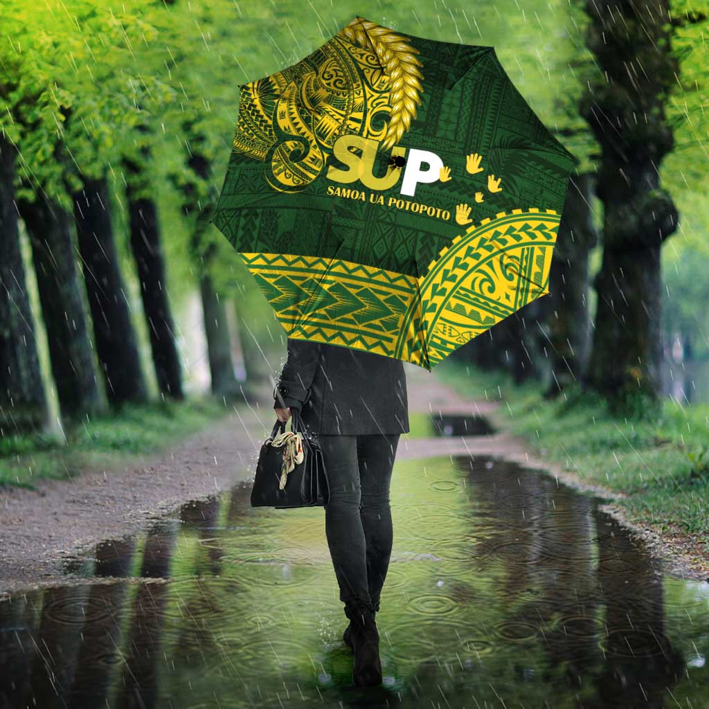 Samoa SUP Umbrella Samoan Motif Patterns LT9 - Polynesian Pride
