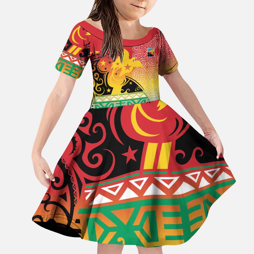 Personalised Torba PNG Day Family Matching Puletasi and Hawaiian Shirt Oro Tapa Pattern - Polynesian Pride