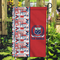 Samoan Warrior Island Heritage Garden Flag Ocean Island Geometry Red Style LT9 Garden Flag Red - Polynesian Pride
