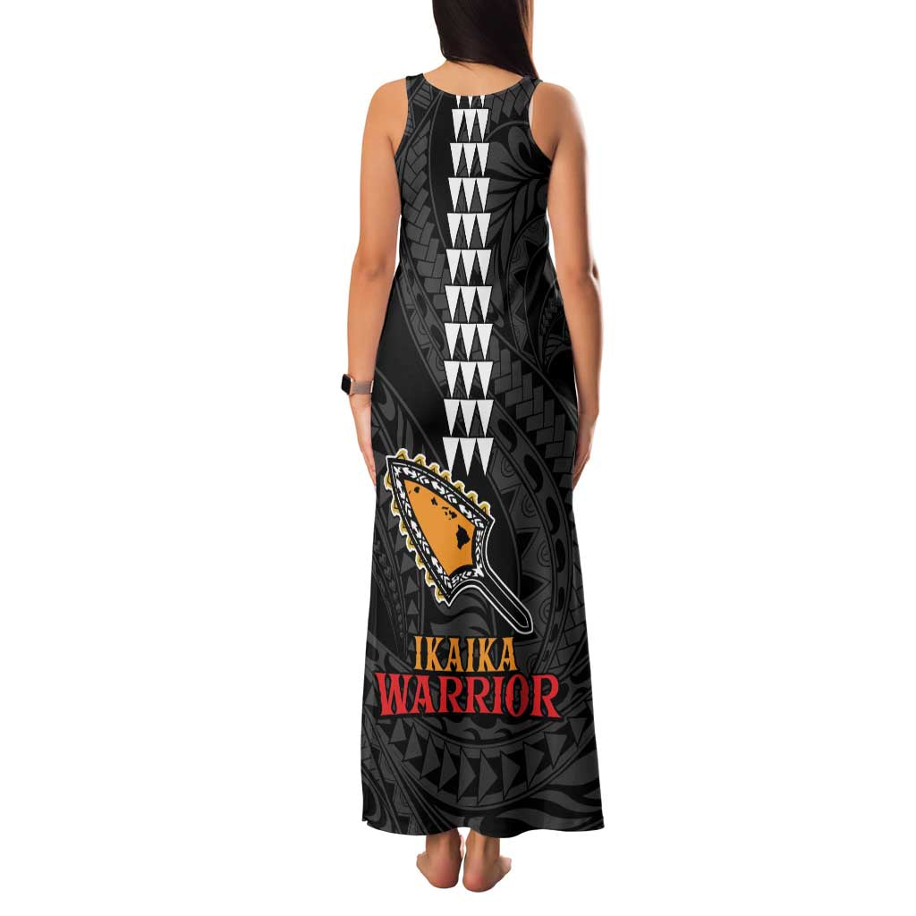 Aloha Spirit Ikaika Warrior Helmet Family Matching Tank Maxi Dress and Hawaiian Shirt LT9 - Polynesian Pride