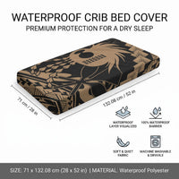 Ikaika Hawaiian Mythic Koa Tribal Warrior Baby Bed Cover LT9 - Polynesian Pride