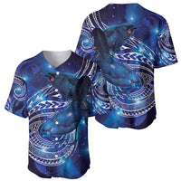 North Island Kokako and South Island Kokako Baseball Jersey New Zealand Native Bird with Galaxy Vibe LT9 - Polynesian Pride