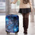 North Island Kokako and South Island Kokako Luggage Cover New Zealand Native Bird with Galaxy Vibe