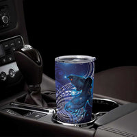 North Island Kokako and South Island Kokako Tumbler Cup New Zealand Native Bird with Galaxy Vibe LT9 - Polynesian Pride