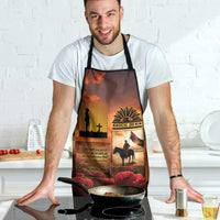 ANZAC Day Film Reel Lest We Forget Apron Australia NZ Memorial