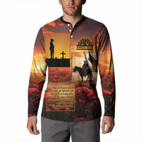 ANZAC Day Film Reel Lest We Forget Button Sweatshirt Australia NZ Memorial
