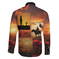 ANZAC Day Film Reel Lest We Forget Family Matching Short Sleeve Bodycon Dress and Hawaiian Shirt Australia NZ Memorial LT9 - Polynesian Pride