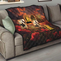 ANZAC Day Film Reel Lest We Forget Quilt Australia NZ Memorial