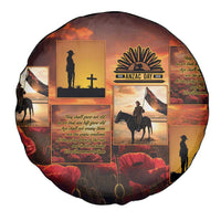 ANZAC Day Film Reel Lest We Forget Spare Tire Cover Australia NZ Memorial