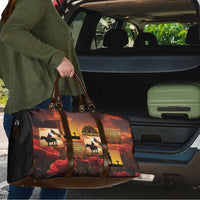 ANZAC Day Film Reel Lest We Forget Travel Bag Australia NZ Memorial