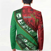 Personalised Cook Islands ANZAC 1915-2026 Filmstrip Blazer Lest We Forget 25 April