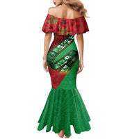 Personalised Cook Islands ANZAC 1915-2026 Filmstrip Family Matching Mermaid Dress and Hawaiian Shirt Lest We Forget 25 April LT9 - Polynesian Pride