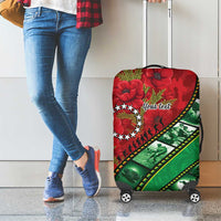 Personalised Cook Islands ANZAC 1915-2026 Filmstrip Luggage Cover Lest We Forget 25 April