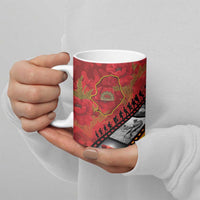 Personalised Niue ANZAC 1915-2026 Filmstrip Ceramic Mug Lest We Forget 25 April