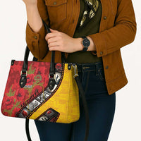 Personalised Niue ANZAC 1915-2026 Filmstrip Leather Bag Lest We Forget 25 April