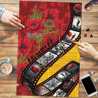 Personalised Niue ANZAC 1915-2026 Filmstrip Puzzle Lest We Forget 25 April