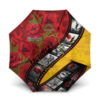 Personalised Niue ANZAC 1915-2026 Filmstrip Umbrella Lest We Forget 25 April