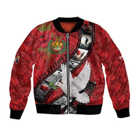Personalised Tonga ANZAC 1915-2026 Filmstrip Bomber Jacket Lest We Forget 25 April