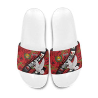 Personalised Tonga ANZAC 1915-2026 Filmstrip Slide Sandals Lest We Forget 25 April