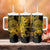 Gold Polynesian Tahiti Island Tumbler With Handle The Wave of Water