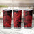 Red Polynesian Tahiti Island Tumbler Cup The Wave of Water