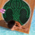 Kakariki Maori Ta Moko Poutama Art Beach Blanket