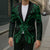 Kakariki Maori Ta Moko Poutama Art Blazer - Polynesian Pride