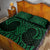 Kakariki Maori Ta Moko Poutama Art Quilt Bed Set