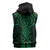 Kakariki Maori Ta Moko Poutama Art Sleeveless Zip Hoodie - Polynesian Pride