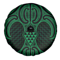 Kakariki Maori Ta Moko Poutama Art Spare Tire Cover LT9 - Polynesian Pride