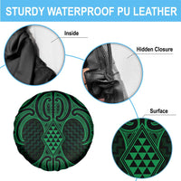 Kakariki Maori Ta Moko Poutama Art Spare Tire Cover LT9 - Polynesian Pride