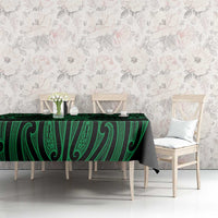Kakariki Maori Ta Moko Poutama Art Tablecloth