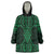 Kakariki Maori Ta Moko Poutama Art Wearable Blanket Hoodie