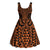 Karaka Maori Ta Moko Poutama Art Midi Dress - Polynesian Pride