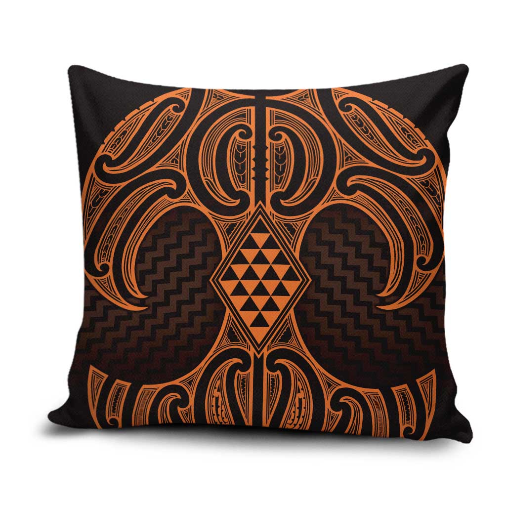 Karaka Maori Ta Moko Poutama Art Pillow Cover - Polynesian Pride
