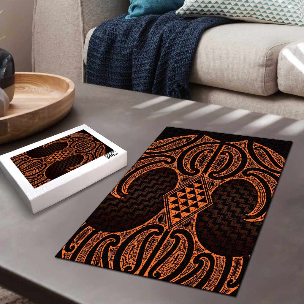 Karaka Maori Ta Moko Poutama Art Puzzle - Polynesian Pride