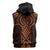 Karaka Maori Ta Moko Poutama Art Sleeveless Zip Hoodie - Polynesian Pride