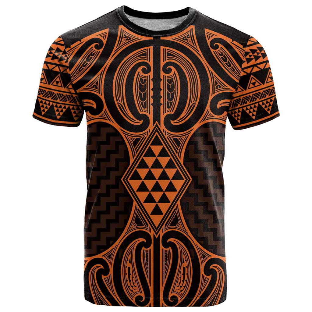 Karaka Maori Ta Moko Poutama Art T Shirt