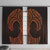 Karaka Maori Ta Moko Poutama Art Window Curtain