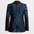 Kikorangi Maori Ta Moko Poutama Art Blazer - Polynesian Pride