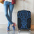 Kikorangi Maori Ta Moko Poutama Art Luggage Cover