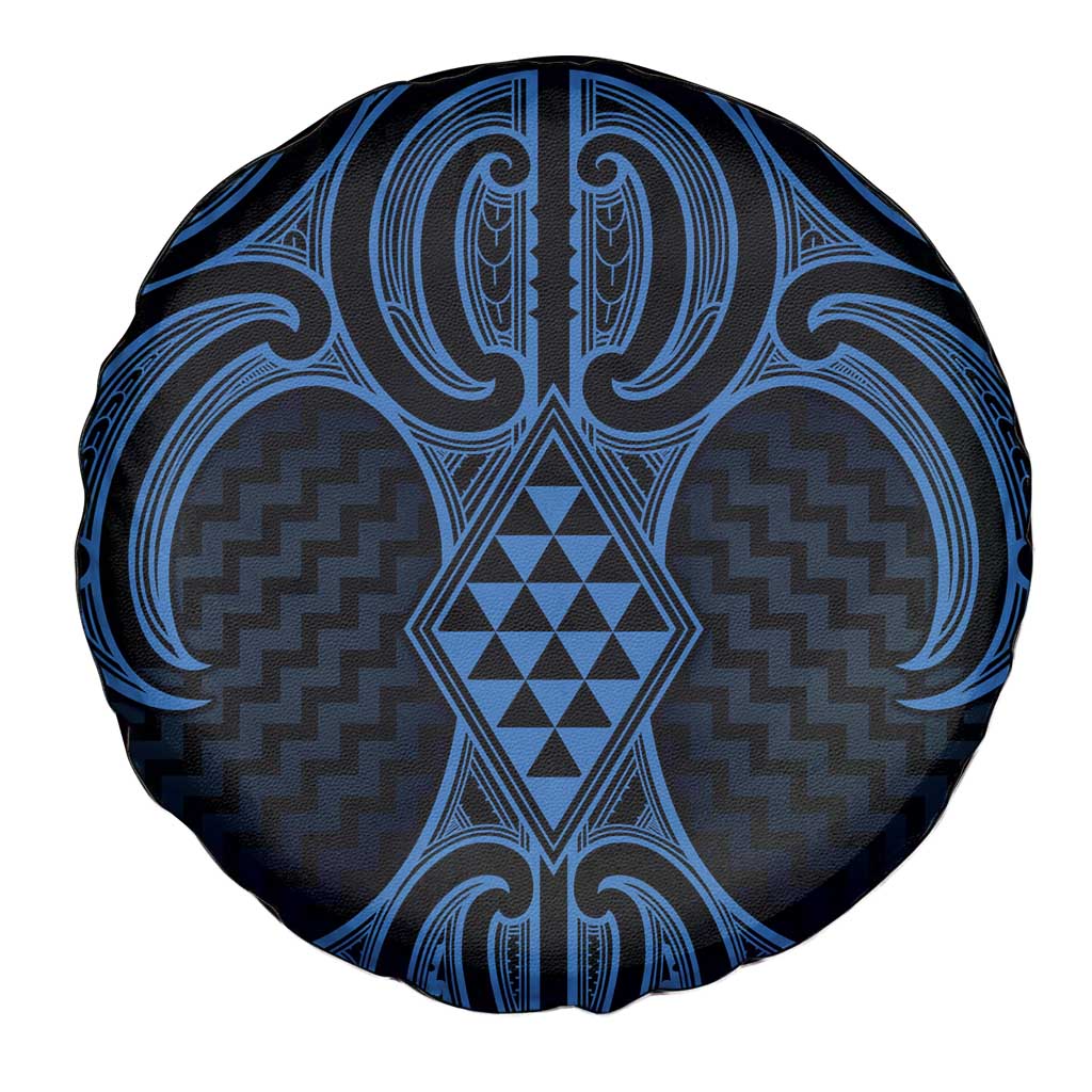 Kikorangi Maori Ta Moko Poutama Art Spare Tire Cover LT9 - Polynesian Pride