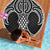 Ma Maori Ta Moko Poutama Art Beach Blanket