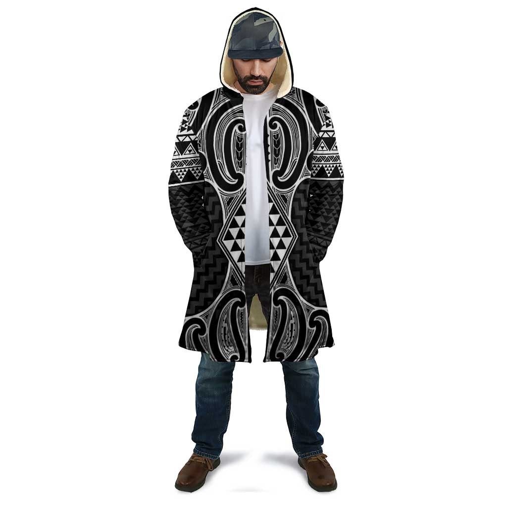 Ma Maori Ta Moko Poutama Art Cloak - Polynesian Pride