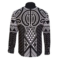 Ma Maori Ta Moko Poutama Art Family Matching Short Sleeve Bodycon Dress and Hawaiian Shirt LT9 - Polynesian Pride