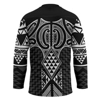Ma Maori Ta Moko Poutama Art Hockey Jersey - Polynesian Pride